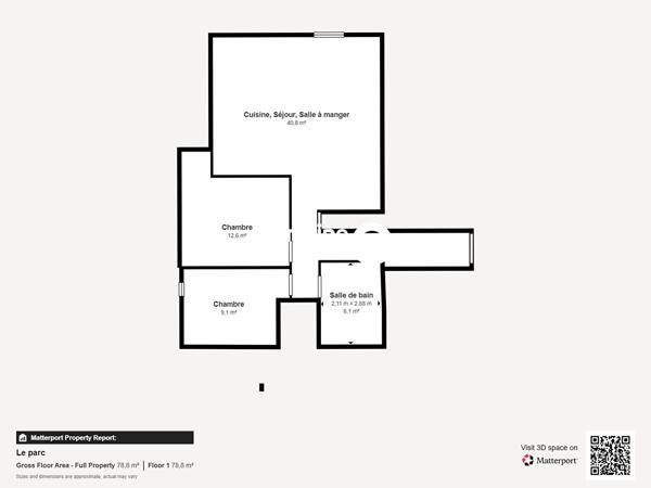 Vente appartement à Guidel, 3 pièces 71.95m²