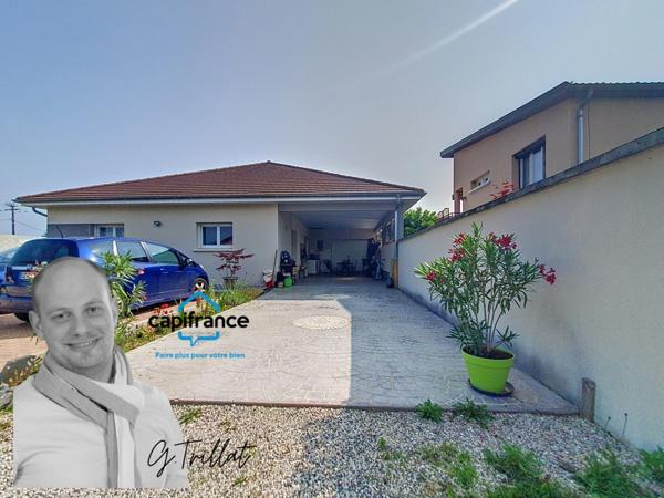 Dpt Isère (38), à vendre LE PONT DE BEAUVOISIN maison P5 de 126 m² - Terrain de 1 005,00 m²
