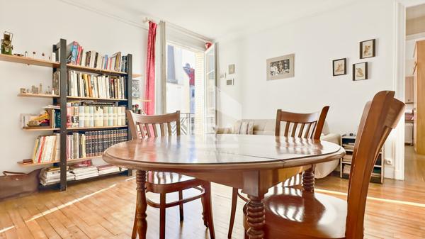 A VENDRE 3P 63M2 BEL ANCIEN IMM. ART DECO GONCOURT CANAL SAINT MARTIN PARIS 10E