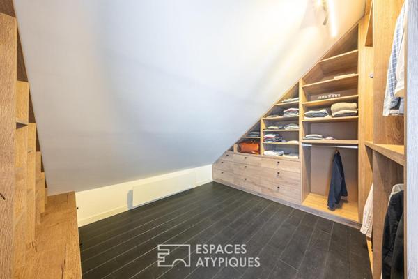 Maison d’architecte en pleine verdure