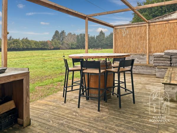 Châteaurenard (13160) Mas rénové 100 m2 3 chambres sur terrain de 410 m2