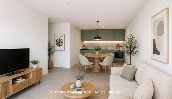 Appartement 3 pièces 69 m2