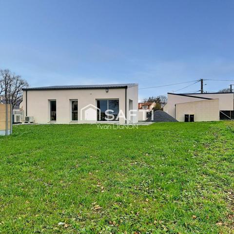 Maison contemporaine de plain-pied – Construction 2025 – Prestations modernes