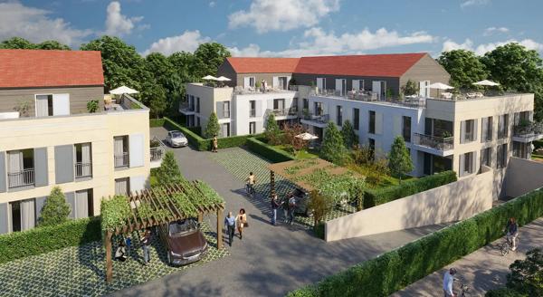 Vente appartement 2 pièces 44m² à Viarmes, programme neuf à découvrir.