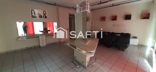 IMMEUBLE RAPPORT : T2 à louer + Commerce à louer