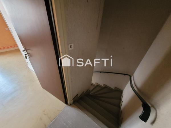 IMMEUBLE RAPPORT : T2 à louer + Commerce à louer