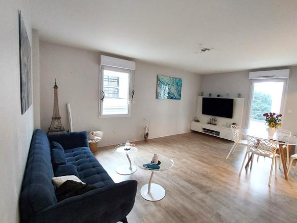 Appartement t3 proche centre + terrasse + garage