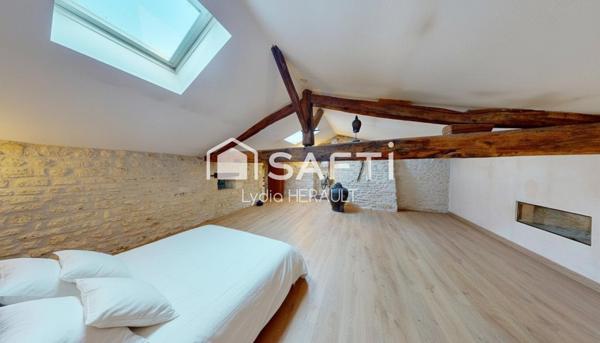 Propriété rare avec piscine, volumes et nature