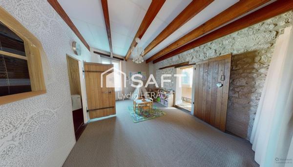 Propriété rare avec piscine, volumes et nature