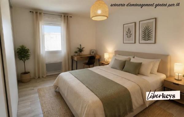 Appartement T3 en duplex de 58m2
