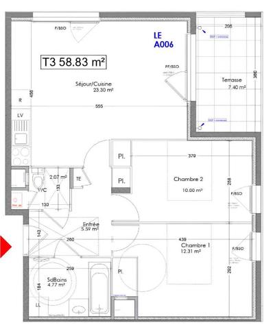 Vente / Appartement T3