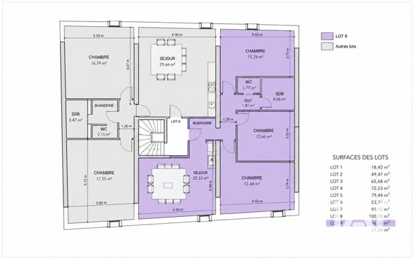 Appartement à vendre 4 pièces 86 m² Novéant-sur-Moselle