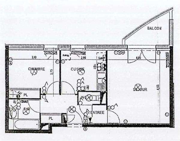Investissement locatif sécurisé - T2 48 m² avec balcon Ouest, garage et Tram L3 au pied de la résidence