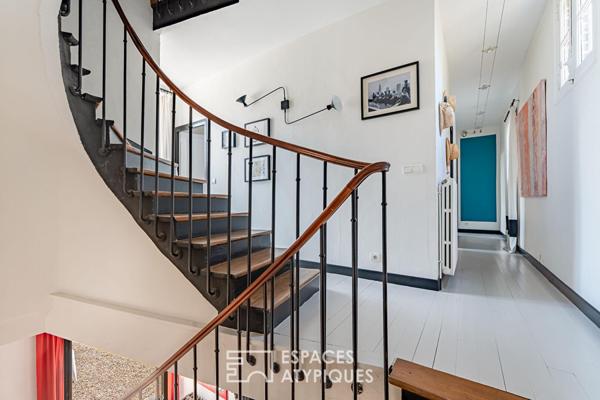 Maison de charme rénovée avec dépendance et jardin au coeur du village