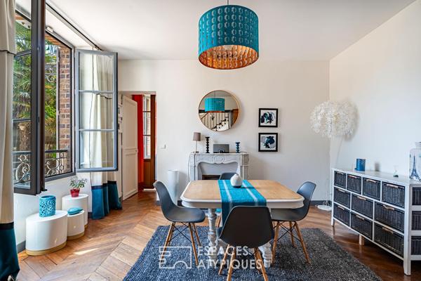 Maison de charme rénovée avec dépendance et jardin au coeur du village