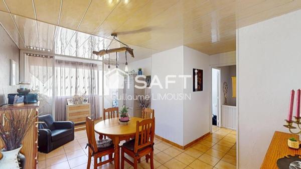 Appartement T4 traversant 73m2 La Seyne Sud