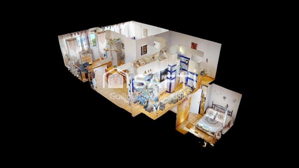 Appartement T4 traversant 73m2 La Seyne Sud