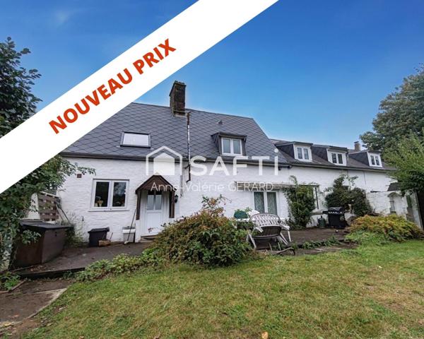 Maison de campagne avec gîte- 5chbs 4070m² jardin