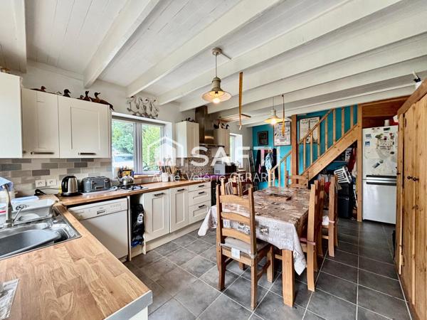 Maison de campagne avec gîte- 5chbs 4070m² jardin