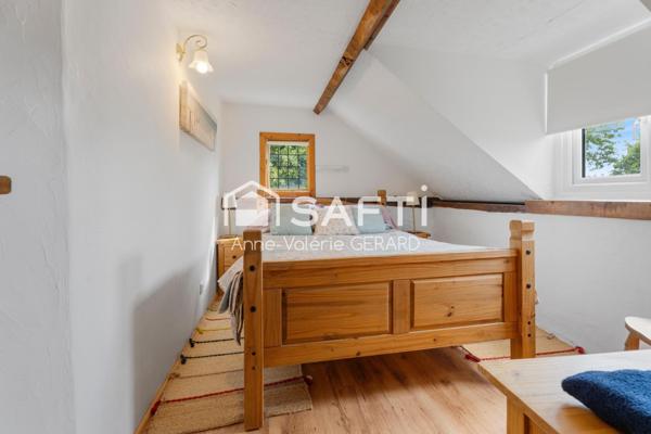 Maison de campagne avec gîte- 5chbs 4070m² jardin