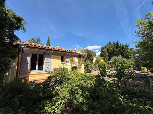 A VENDRE SAINT MAXIMIN LA SAINTE BAUME MAISON TYPE 4  DE 120 M2 SUR 2597 M² DE TERRAIN PISCINE GARAGE