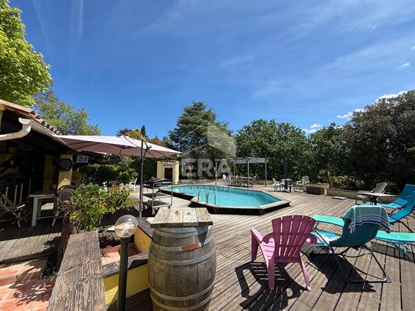 A VENDRE SAINT MAXIMIN LA SAINTE BAUME MAISON TYPE 4  DE 120 M2 SUR 2597 M² DE TERRAIN PISCINE GARAGE