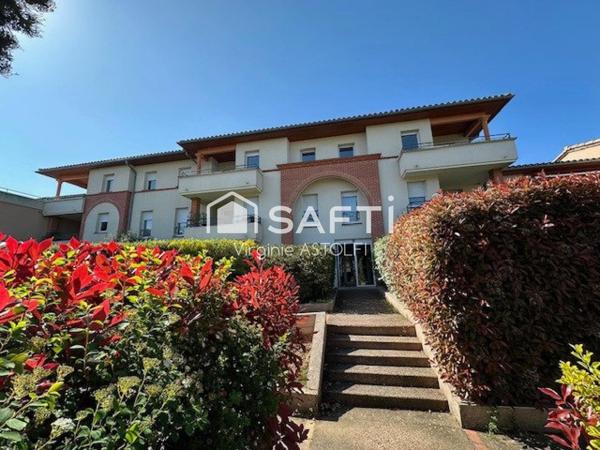 CUGNAUX - Bel appartement T4 située dans une résidence sécurisée avec piscine, RARE !