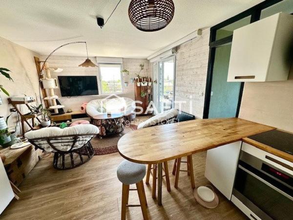 CUGNAUX - Bel appartement T4 située dans une résidence sécurisée avec piscine, RARE !