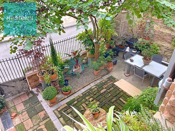 A vendre maison de village de 190m² habitable, cours, jardin, garage, 10 min de Nailloux