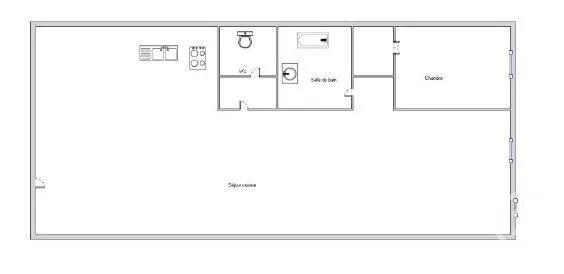 Appartement à vendre  2 pièces - 70,09 m 2   PARIS  - 75005