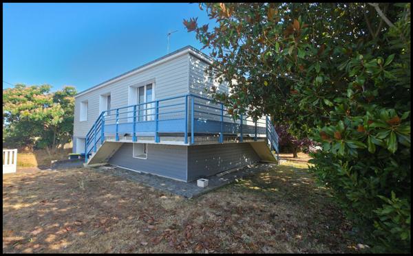 Maison en plein centre de Donges, grand terrain, 3 chambres, sous-sol