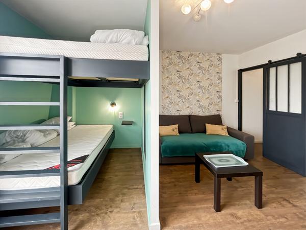 Studio Saint Jean de Monts dans une résidence face mer