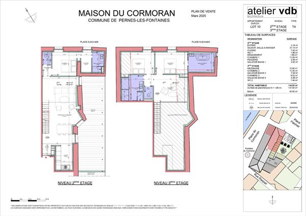 Duplex d’exception avec terrasse de 40 m² et parking
