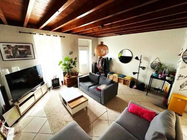 Maison chaleureuse de 118m², 3 ch + bureau