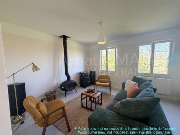 PAVILLON DE PLAIN PIED RENOVE 64M² HAB, JARDIN, TERRASSE, GARAGE, CAVE, ATELIER, PROCHE COMMODITES