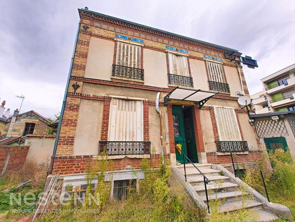 Local commercial (murs) Ermont Centre Boutique et maison 216m² sur 227m² de terrain