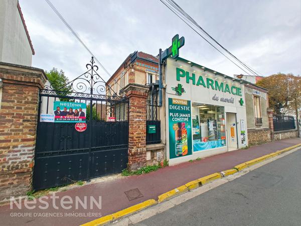 Local commercial (murs) Ermont Centre Boutique et maison 216m² sur 227m² de terrain