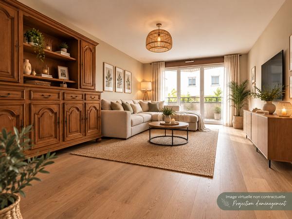 Appartement 3 pièces 76.82 m2