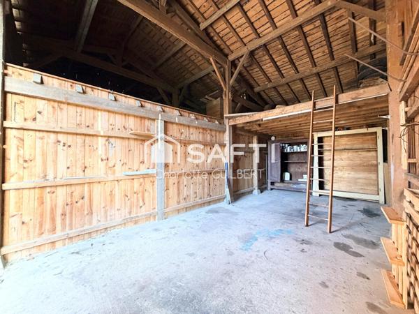 Séchoir à tabac à réhabiliter à Casteljaloux