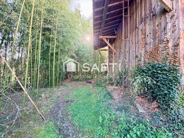 Séchoir à tabac à réhabiliter à Casteljaloux