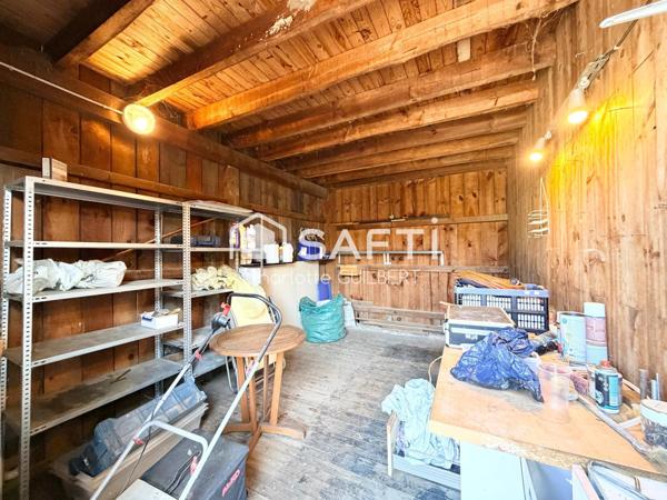 Séchoir à tabac à réhabiliter à Casteljaloux