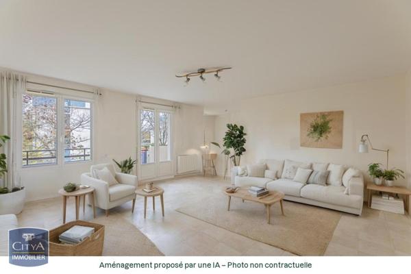 Vente appartement Chambray-lès-Tours (37170) 3 pièces 74m²