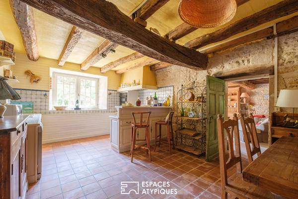 Propriété en pierre au charme provençal dans un écrin de verdure