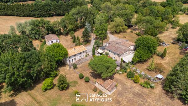 Propriété en pierre au charme provençal dans un écrin de verdure