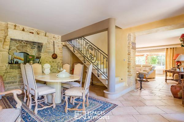 Propriété en pierre au charme provençal dans un écrin de verdure