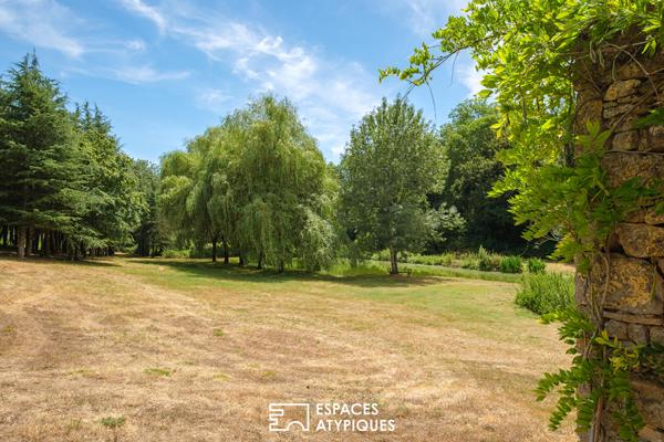Propriété en pierre au charme provençal dans un écrin de verdure