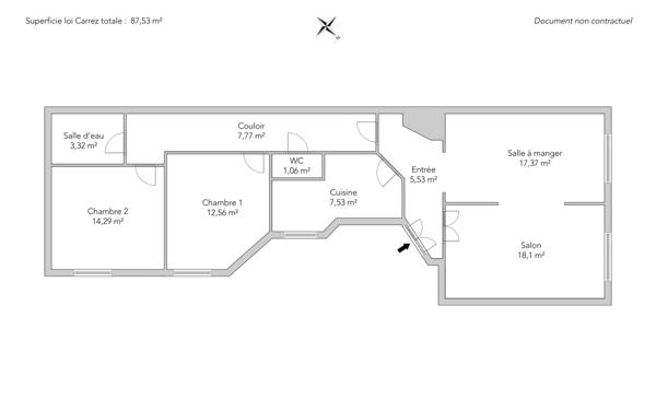 Appartement Paris 17e - PIERRE DEMOURS