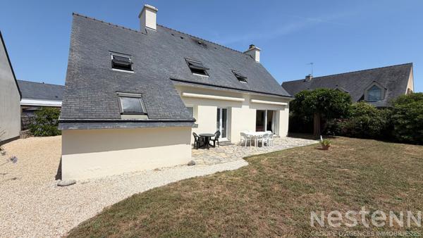 QUIBERON - Vente maison de 130 m² avec 4 chambres et beau jardin située à 300 mètres de la plage de Castero !