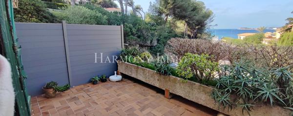 A vendre en exclusivité. Vue mer ! Appartement T3 de 49m² en duplex-Terrasse-Jardin-Garage à Sanary/mer 83110
