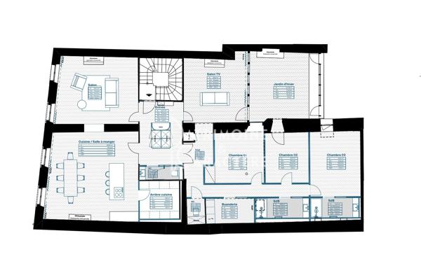 Superbe appartement 203 M2 sur le port de Vannes